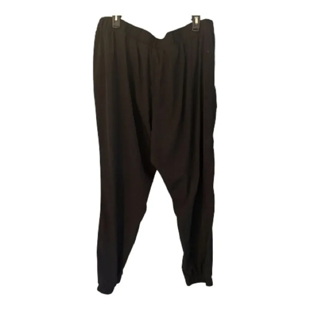 NYDJ Black Pull On Joggers XL